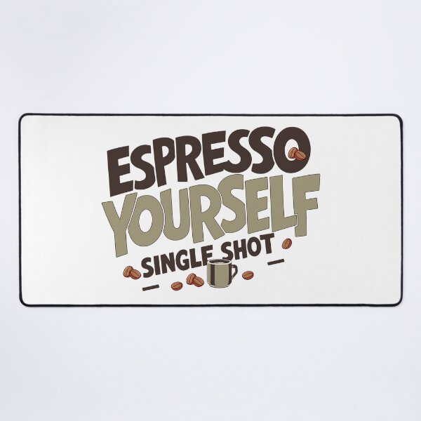 Item preview, Espresso Yourself- Single Shot | Valentine Shirt designed and sold by PixelGrafiks.