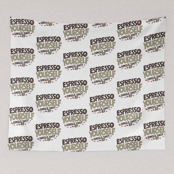 Item preview, Espresso Yourself- Single Shot | Valentine Shirt designed and sold by PixelGrafiks.