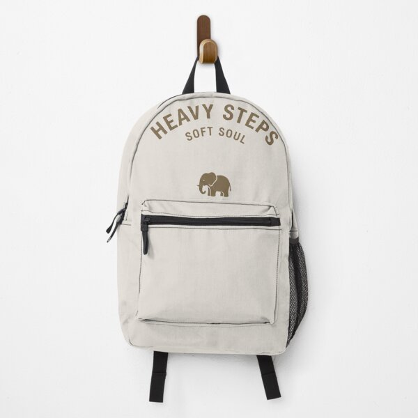 Item preview, Heavy Steps Soft Soul Elephant T-Shirt - Minimalist designed and sold by SavannaStrikes.