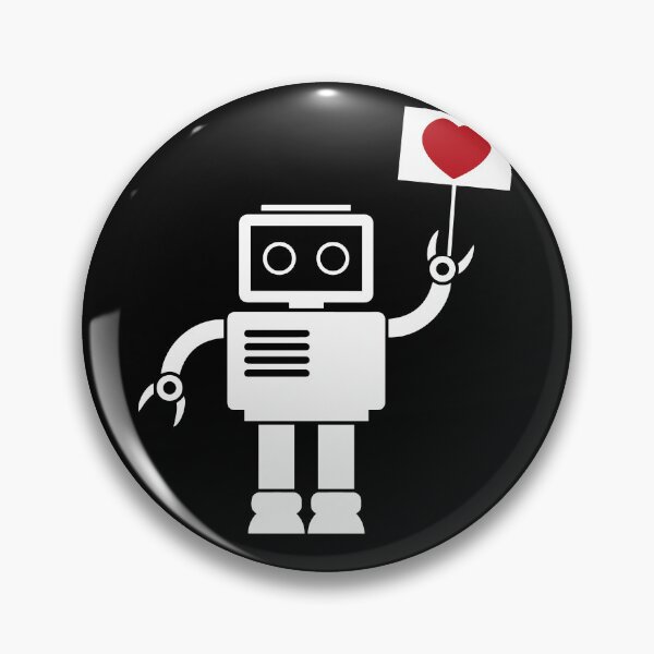 Item preview, Robot Love AI Valentine's Day designed and sold by GrumpySableye.