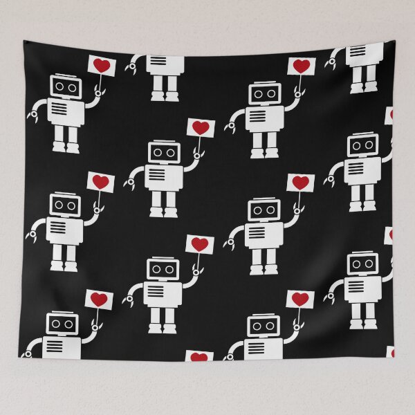 Item preview, Robot Love AI Valentine's Day designed and sold by GrumpySableye.