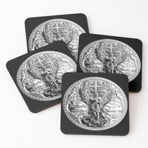 Item preview, The Lord Is A Warrior;  Archangel Michael;  designed and sold by StickerApe.