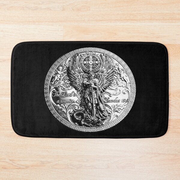 Item preview, The Lord Is A Warrior;  Archangel Michael;  designed and sold by StickerApe.