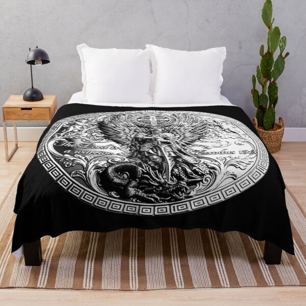 Item preview, The Lord Is A Warrior;  Archangel Michael;  designed and sold by StickerApe.