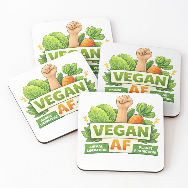 Item preview, Vegan AF designed and sold by PossumsWorkshop.
