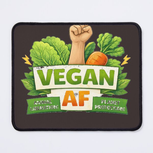Item preview, Vegan AF designed and sold by PossumsWorkshop.