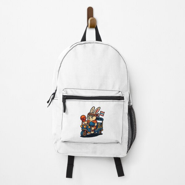 Item preview, Muay Thai Bunny Tuk Tuk Rider designed and sold by barelyrarelyco.