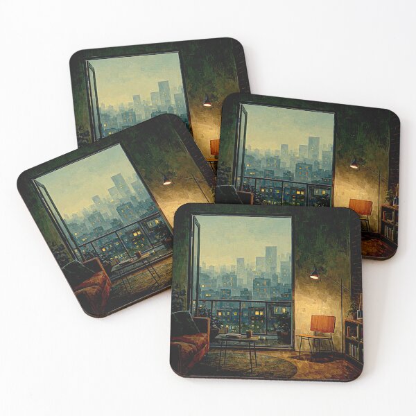 Item preview, Urban Serenity Through the Window designed and sold by Helios Be. Lavsh.