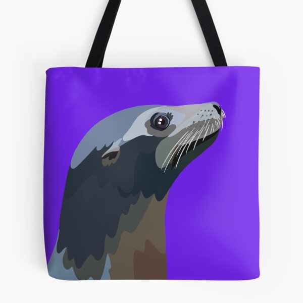Item preview, S is for Sealion,Sea Lion – Playful Marine Mammal Wildlife Illustration designed and sold by PrettylittlepastelUk.