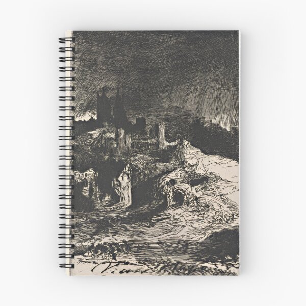Item preview, Landscape - Victor Hugo designed and sold by TheGuestCat.