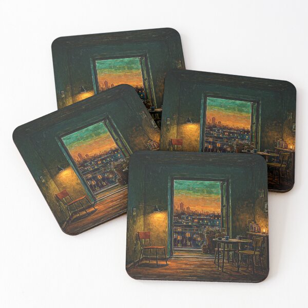 Item preview, Urban Serenity Through the Window#1 designed and sold by Helios Be. Lavsh.