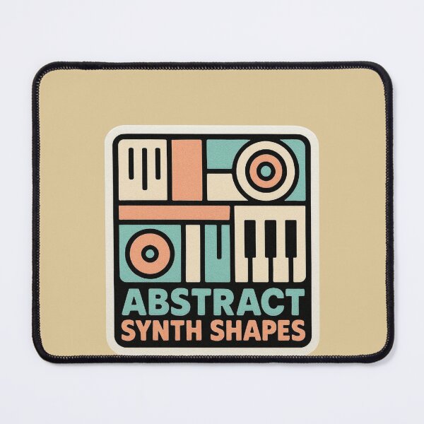 Item preview, Abstract Synth Shapes – Modular Synth Graphic Design designed and sold by |TRSSHOP|.