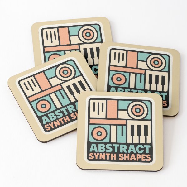 Item preview, Abstract Synth Shapes – Modular Synth Graphic Design designed and sold by |TRSSHOP|.