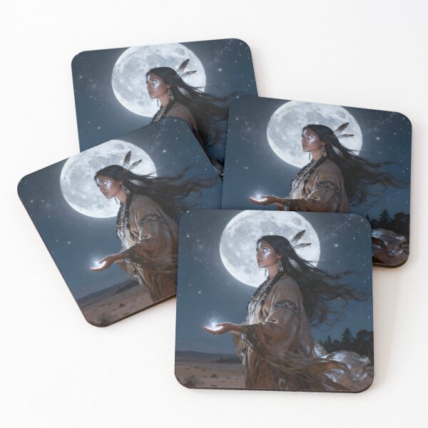 Item preview, The Moon. Tarot. designed and sold by SoniaSarkali.