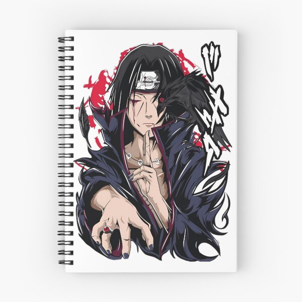 Item preview, Uchiha Itachi - Crimson Crow Ninja – Dark Anime Genjutsu Art designed and sold by Dyan4.
