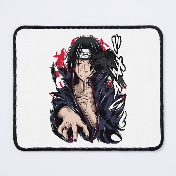 Item preview, Uchiha Itachi - Crimson Crow Ninja – Dark Anime Genjutsu Art designed and sold by Dyan4.