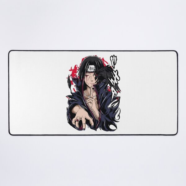 Item preview, Uchiha Itachi - Crimson Crow Ninja – Dark Anime Genjutsu Art designed and sold by Dyan4.