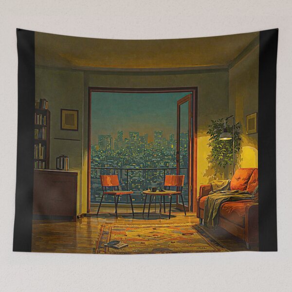 Item preview, Urban Serenity Through the Window#2 designed and sold by Helios Be. Lavsh.