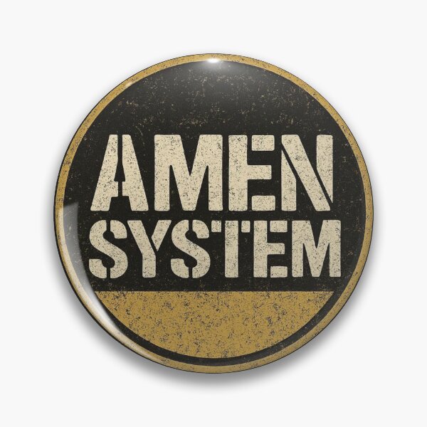 Item preview, Amen System – Jungle Breakbeat Culture Emblem designed and sold by |TRSSHOP|.