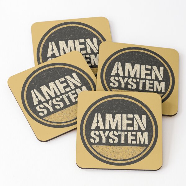 Item preview, Amen System – Jungle Breakbeat Culture Emblem designed and sold by |TRSSHOP|.