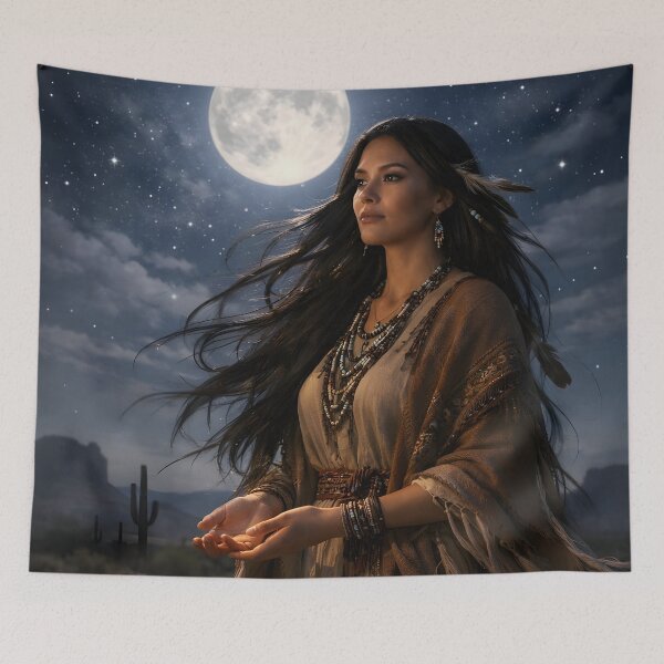 Item preview, The Moon. Tarot. designed and sold by SoniaSarkali.