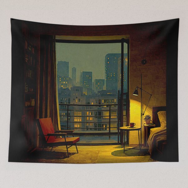 Item preview, Urban Serenity Through the Window#3 designed and sold by Helios Be. Lavsh.