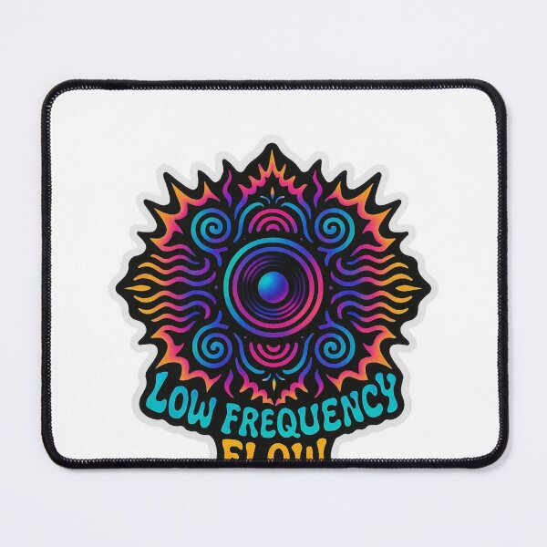 Item preview, Low Frequency Flow – Psychedelic Bass Energy Design designed and sold by |TRSSHOP|.