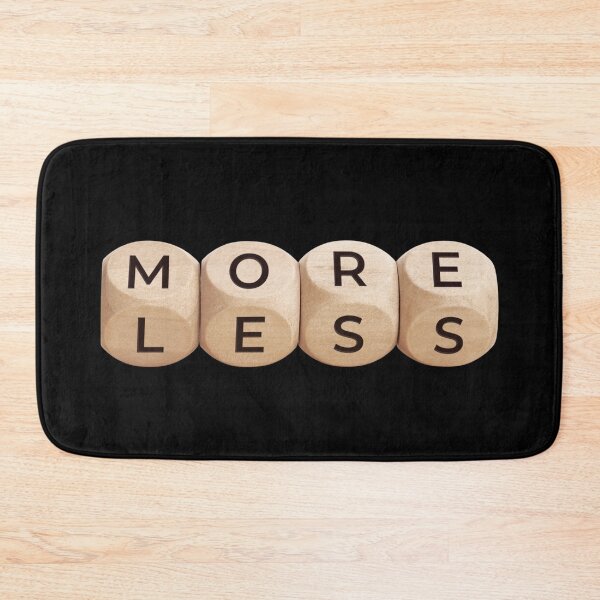 Item preview, More Is Less designed and sold by Khadigadesings.