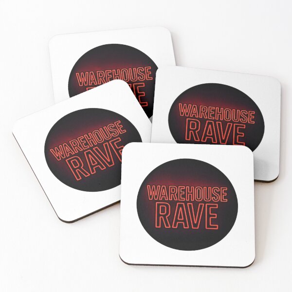 Item preview, Warehouse Rave – Underground Techno Night Design designed and sold by |TRSSHOP|.