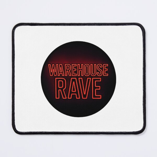 Item preview, Warehouse Rave – Underground Techno Night Design designed and sold by |TRSSHOP|.