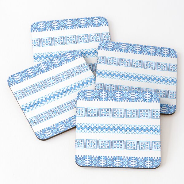Item preview,  Traditional Nordic Fair Isle Pattern- Blue knit-5 designed and sold by NUSUSDREAM.