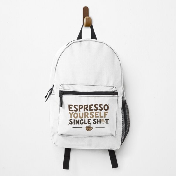 Item preview, Espresso Yourself- Single Shot | Valentine Coffee Humor Shirt designed and sold by PixelGrafiks.