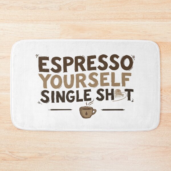 Item preview, Espresso Yourself- Single Shot | Valentine Coffee Humor Shirt designed and sold by PixelGrafiks.