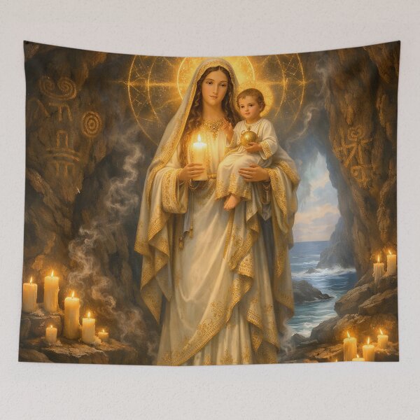 Item preview, Virgin of Candelaria – Lady of Light and Protection designed and sold by SoniaSarkali.