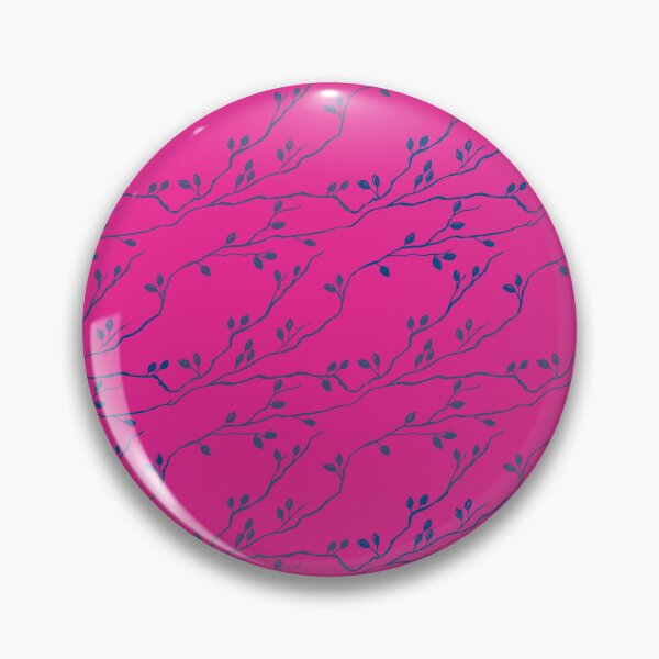 Artikelvorschau, Blaue Hagebutte auf rosa Hintergrund entworfen und verkauft von CatandColours.