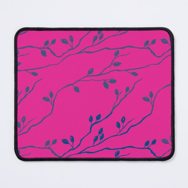 Item preview, Blue rosehip on a pink background designed and sold by CatandColours.