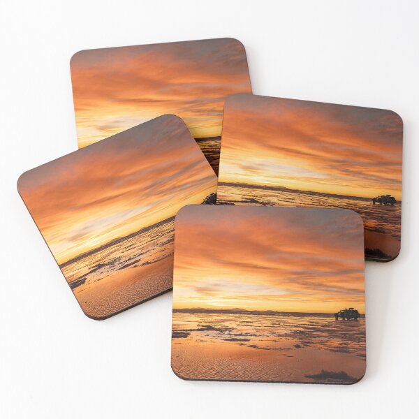 Item preview, Fiery Sky in the Salt Flats designed and sold by Julie Navitka.