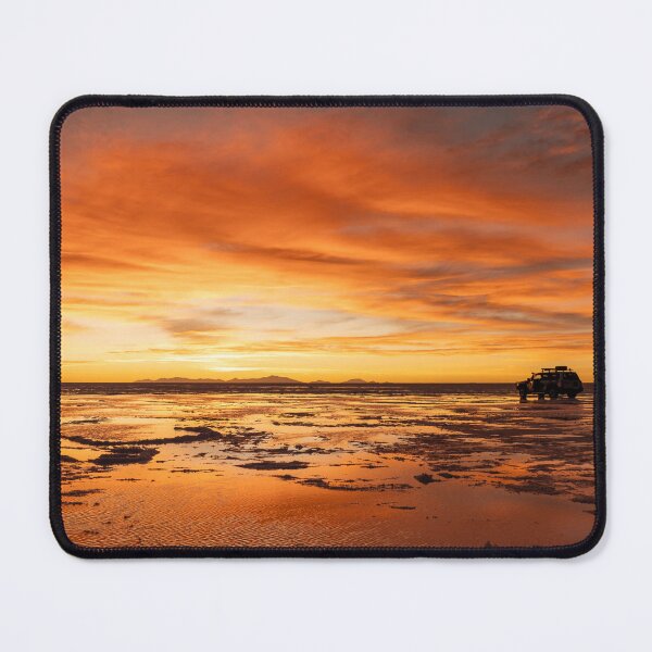Item preview, Fiery Sky in the Salt Flats designed and sold by Julie Navitka.