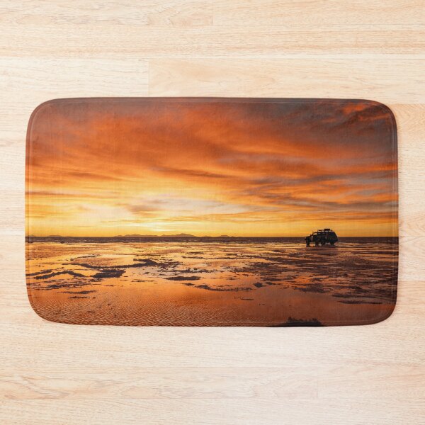 Item preview, Fiery Sky in the Salt Flats designed and sold by Julie Navitka.