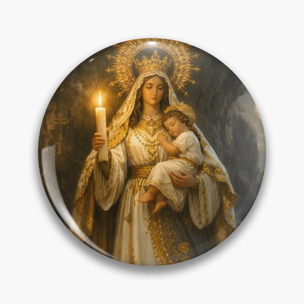 Item preview, Virgin of Candelaria – Lady of Light and Protection designed and sold by SoniaSarkali.