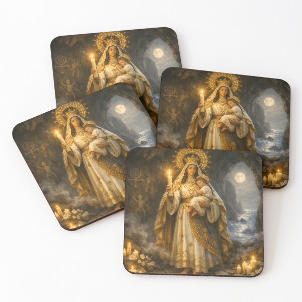 Item preview, Virgin of Candelaria – Lady of Light and Protection designed and sold by SoniaSarkali.