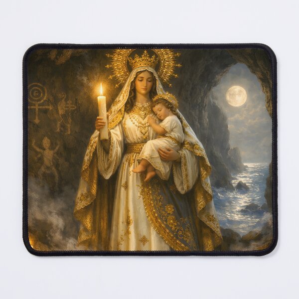 Item preview, Virgin of Candelaria – Lady of Light and Protection designed and sold by SoniaSarkali.