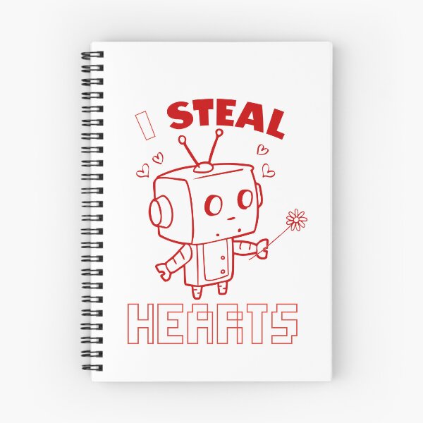 Item preview, I Steal Hearts Robot Valentine's Day designed and sold by GrumpySableye.