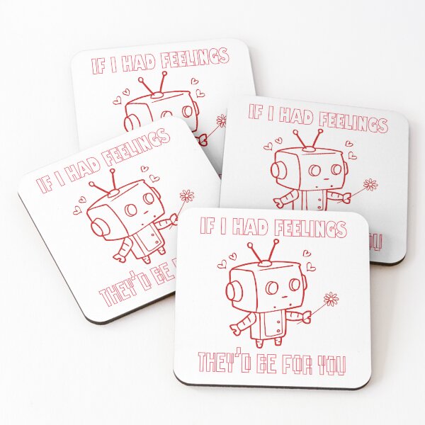 Item preview, If I Had Feelings They'd Bee For You Robot Love designed and sold by GrumpySableye.