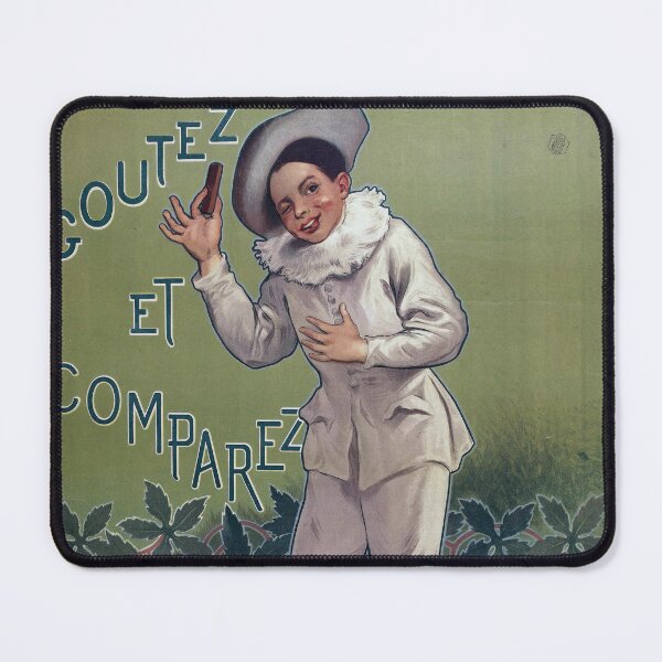 Item preview, French Chocolate Advertising Poster (1896) designed and sold by 19th Century in Color.