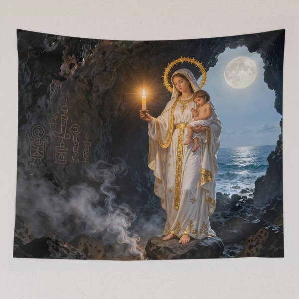 Item preview, Virgin of Candelaria – Lady of Light and Protection designed and sold by SoniaSarkali.