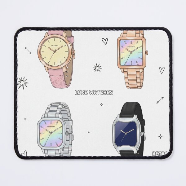 Item preview, watch design trends blend vintage shapes with modern designed and sold by VikrantCreative.