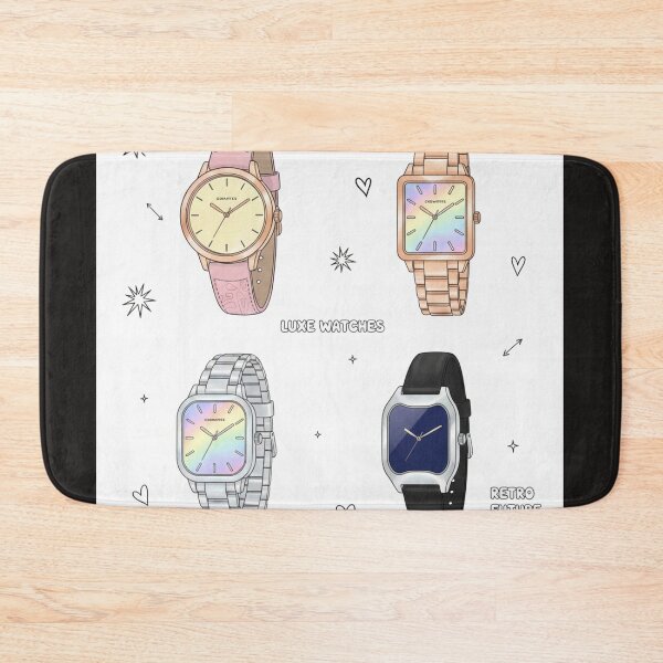 Item preview, watch design trends blend vintage shapes with modern designed and sold by VikrantCreative.