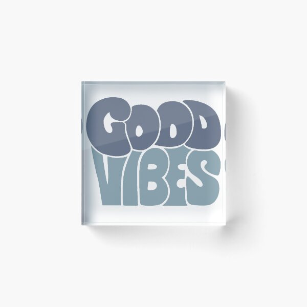 Item preview, Good Vibes Only – Retro Bubble Typography Aesthetic designed and sold by andry01.