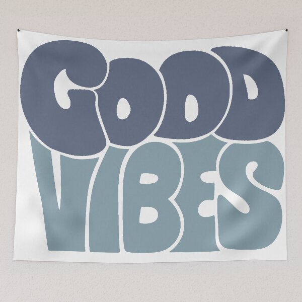 Item preview, Good Vibes Only – Retro Bubble Typography Aesthetic designed and sold by andry01.